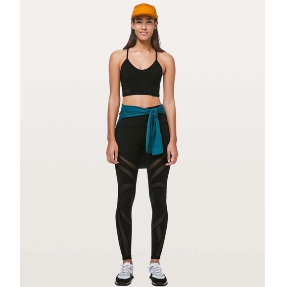 Lululemon Wunder Under High-Rise Tight *Mesh 28" in Black - Picture 11 of 13